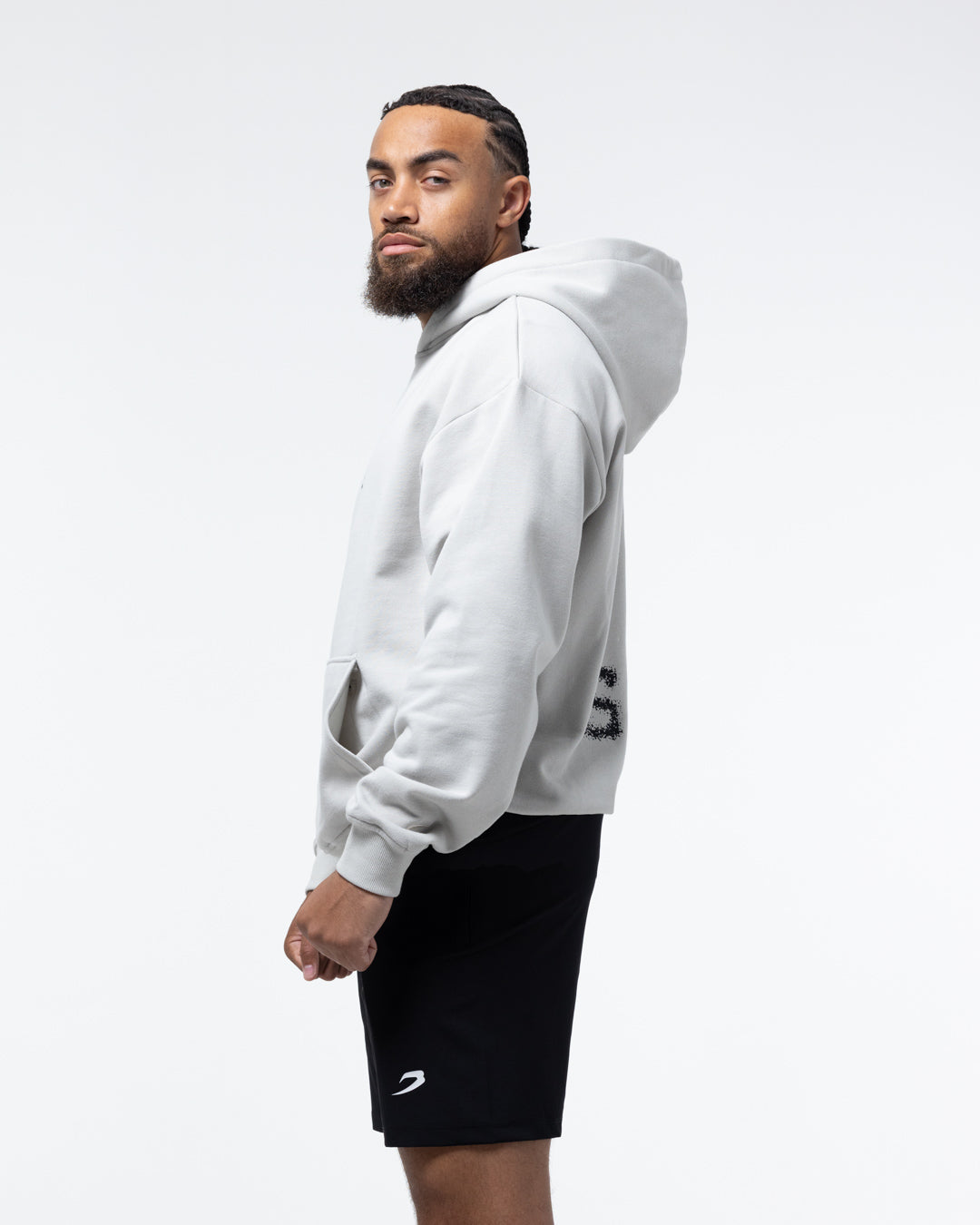 HRDR FSTR SMTR Oversized Hoodie - Slate