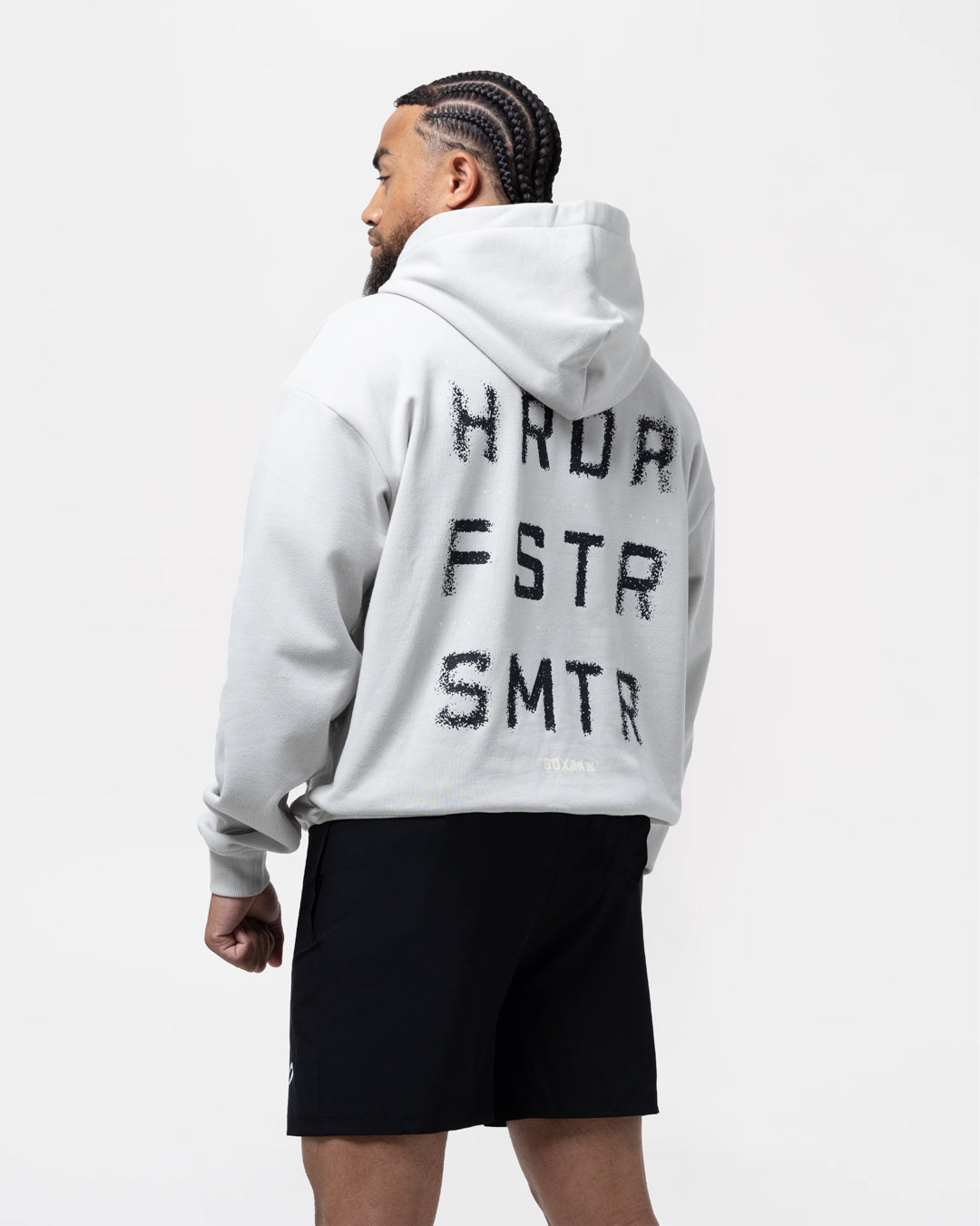 HRDR FSTR SMTR Oversized Hoodie - Slate
