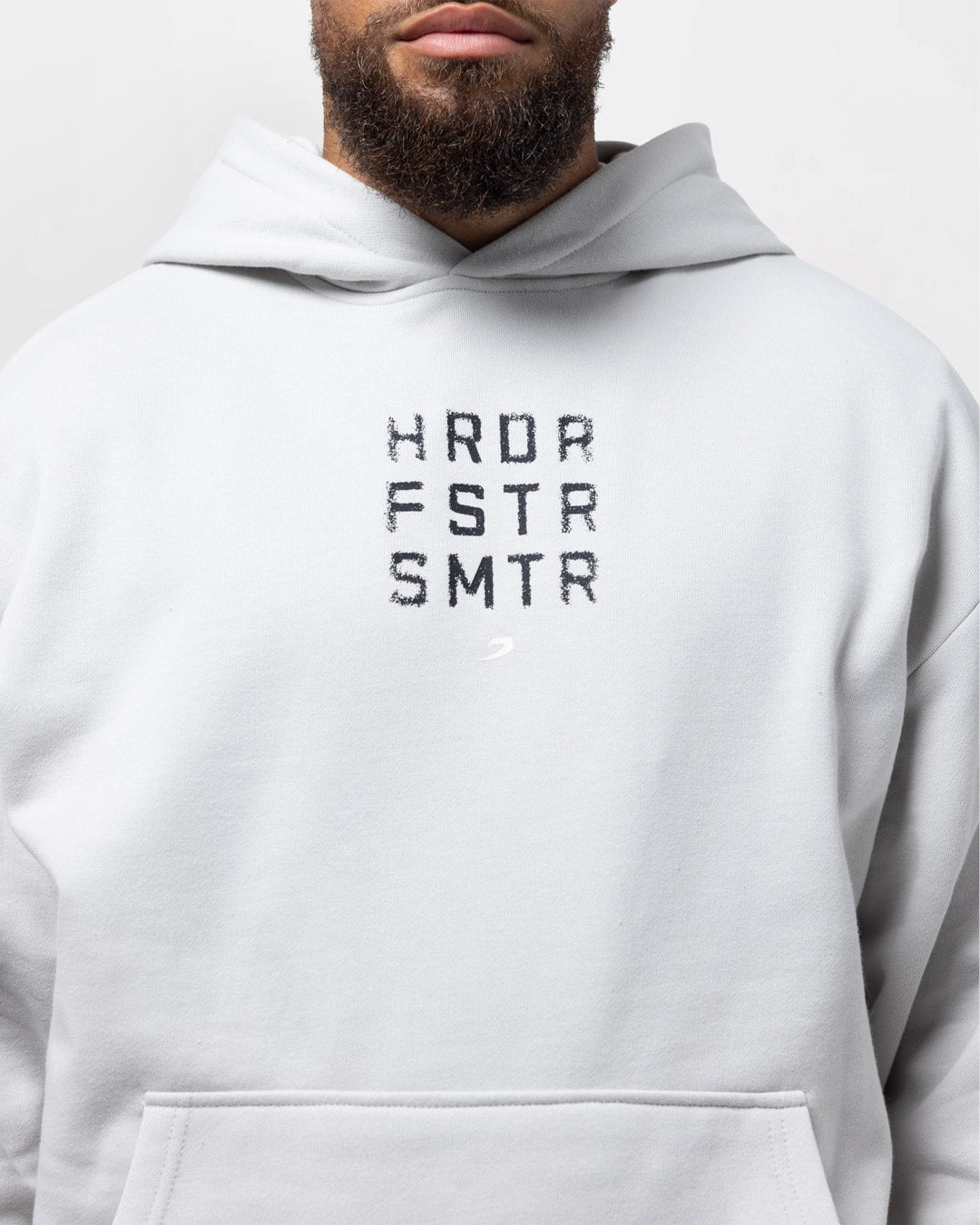 HRDR FSTR SMTR Oversized Hoodie - Slate