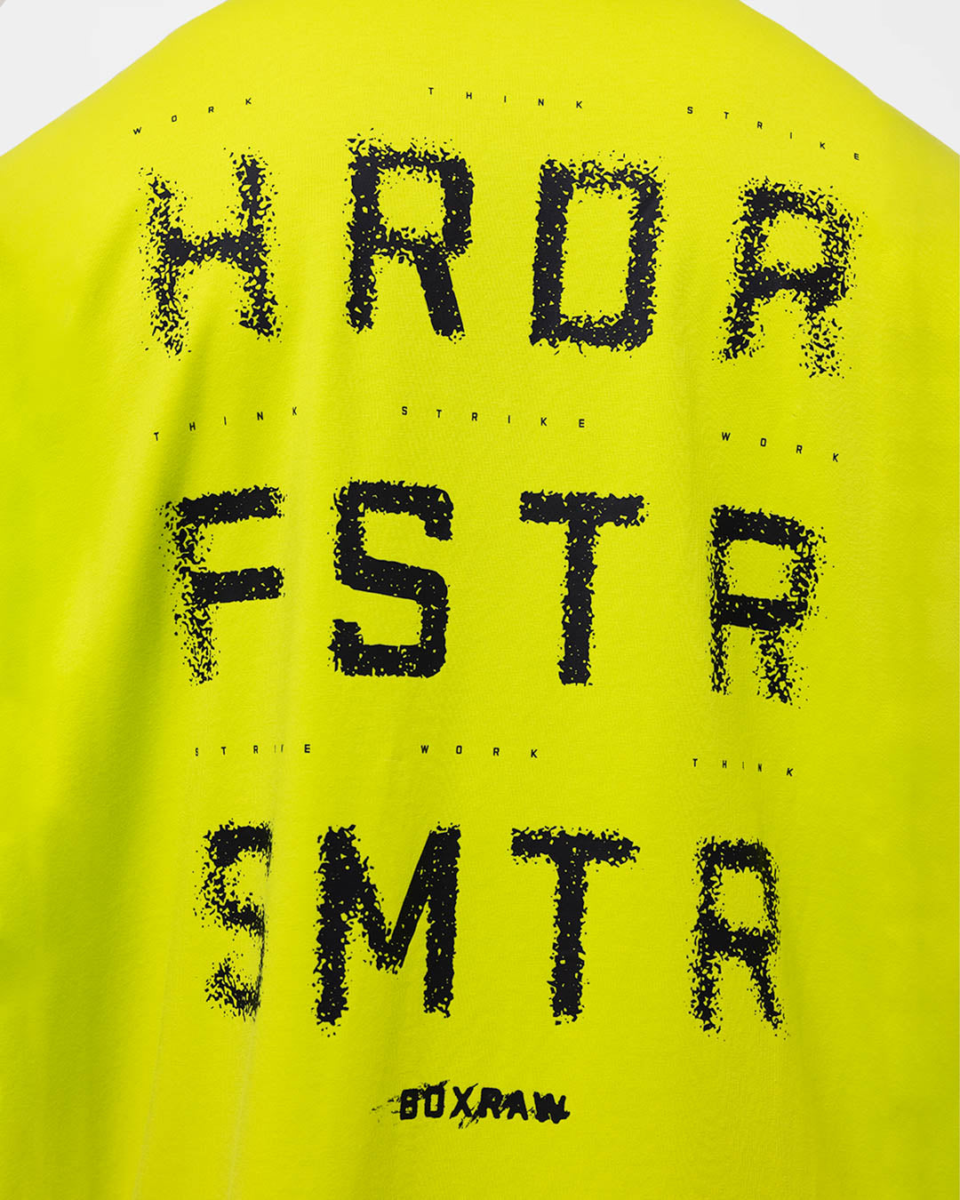 HRDR FSTR SMTR Oversized Long Sleeve T-Shirt - Lime