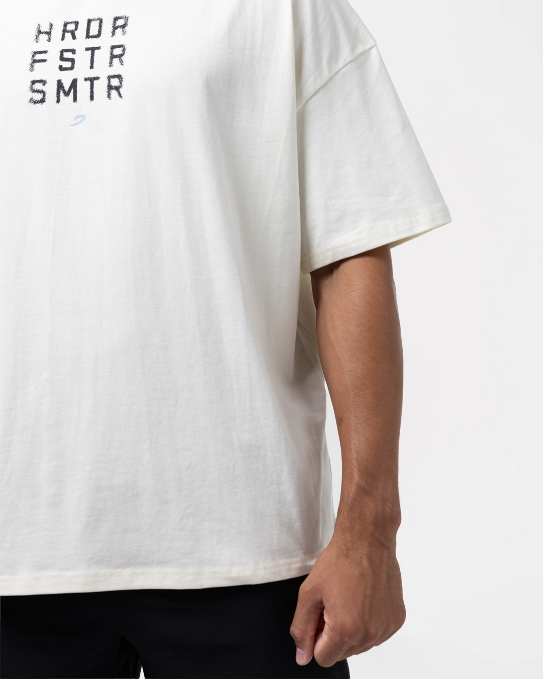 HRDR FSTR SMTR Oversized T-Shirt - Ivory