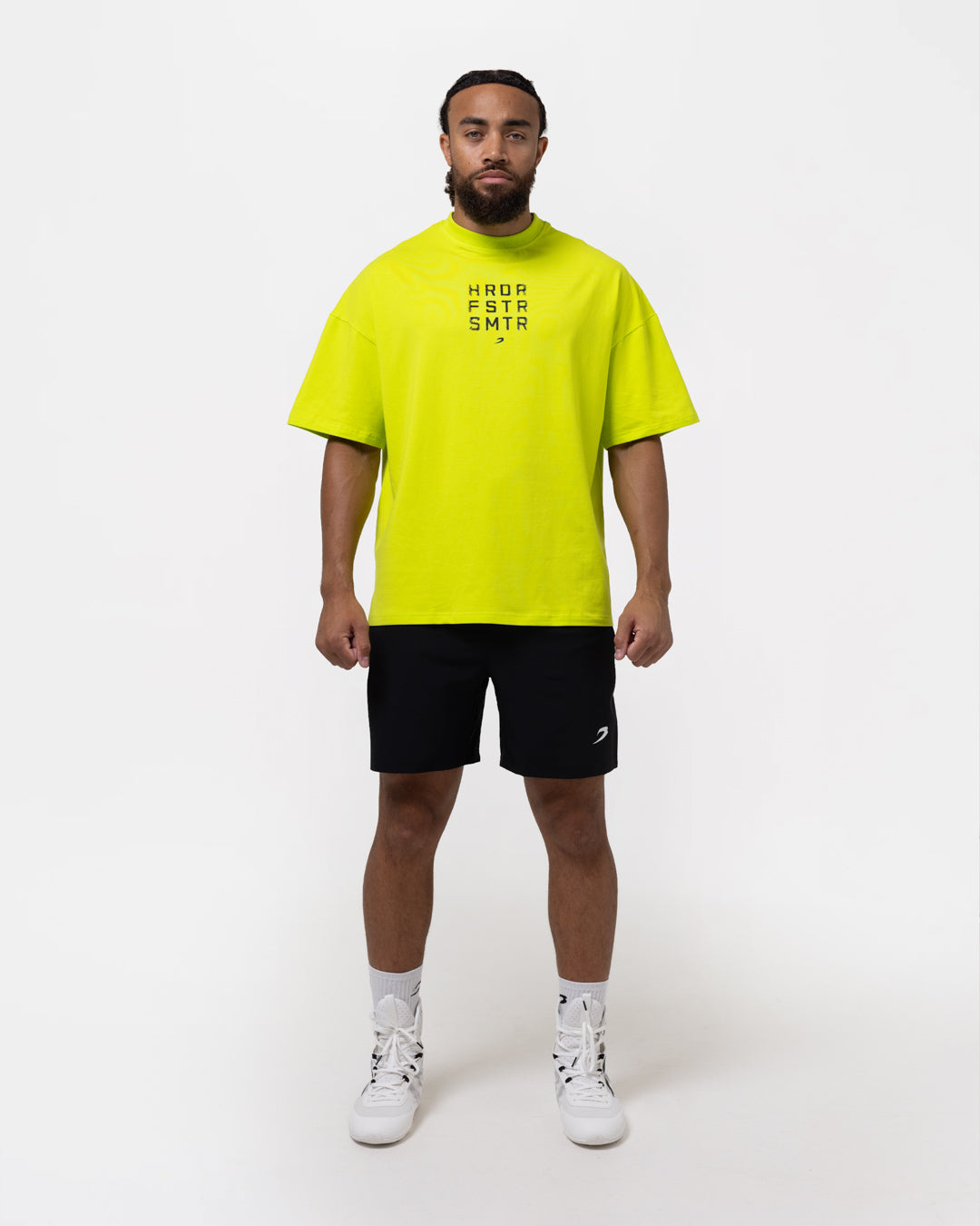 HRDR FSTR SMTR Oversized T-Shirt - Lime