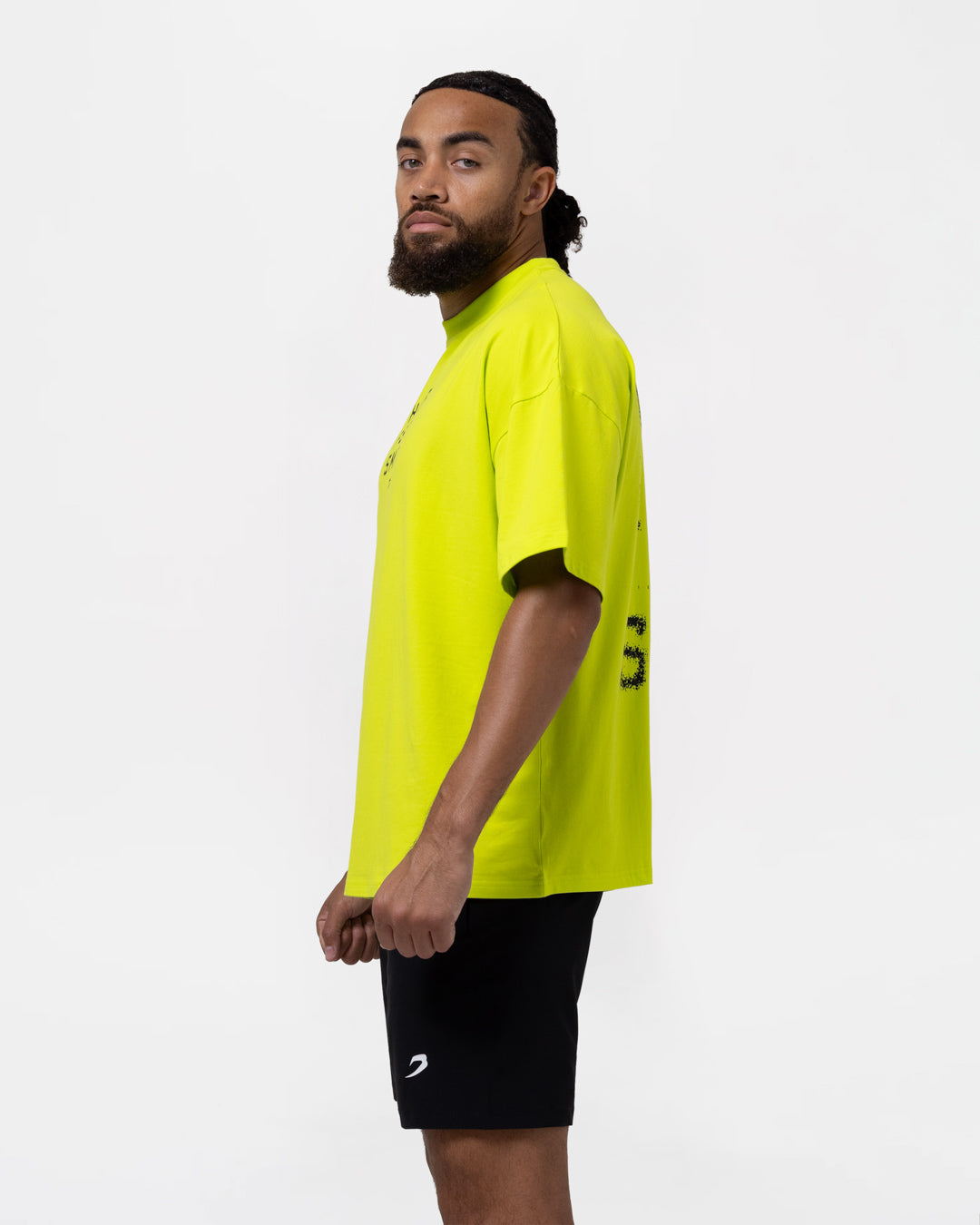 HRDR FSTR SMTR Oversized T-Shirt - Lime