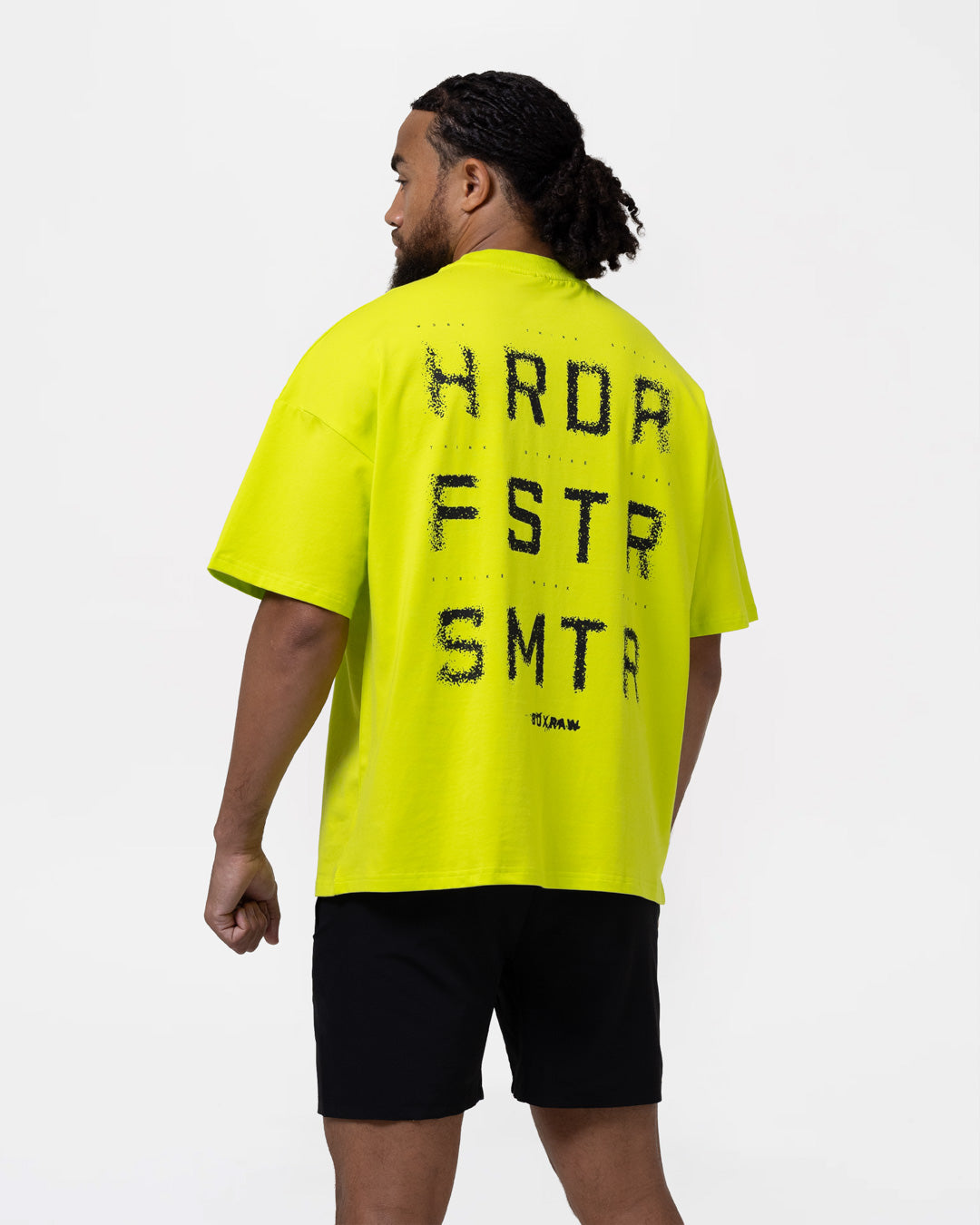 HRDR FSTR SMTR Oversized T-Shirt - Lime