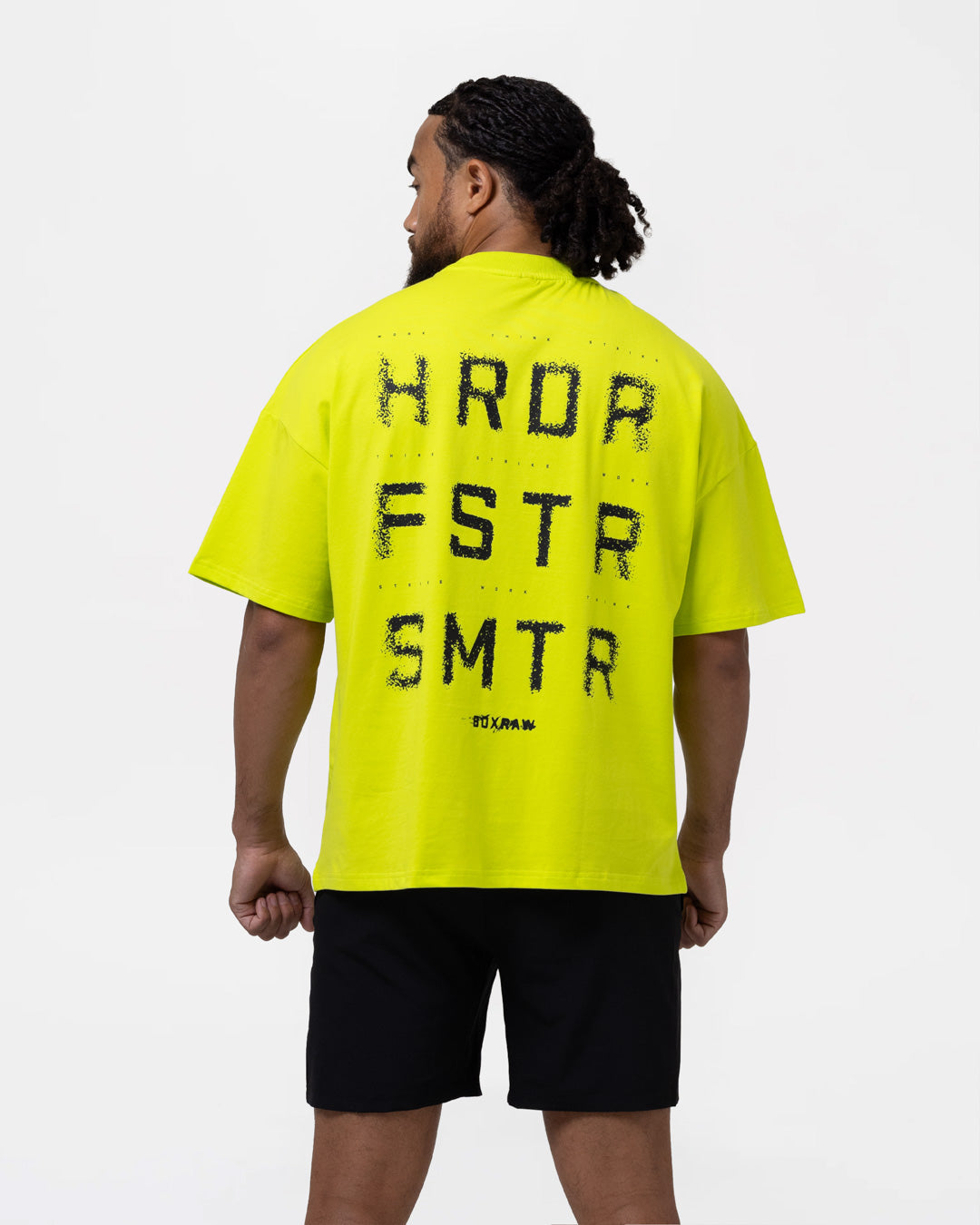 HRDR FSTR SMTR Oversized T-Shirt - Lime