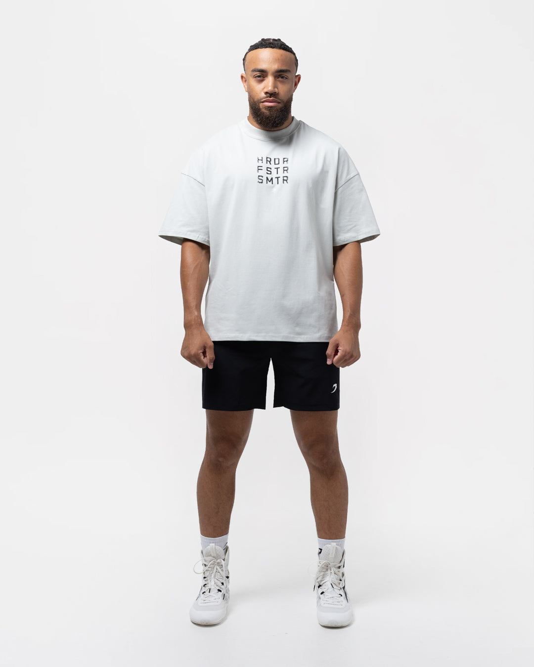 HRDR FSTR SMTR Oversized T-Shirt - Slate