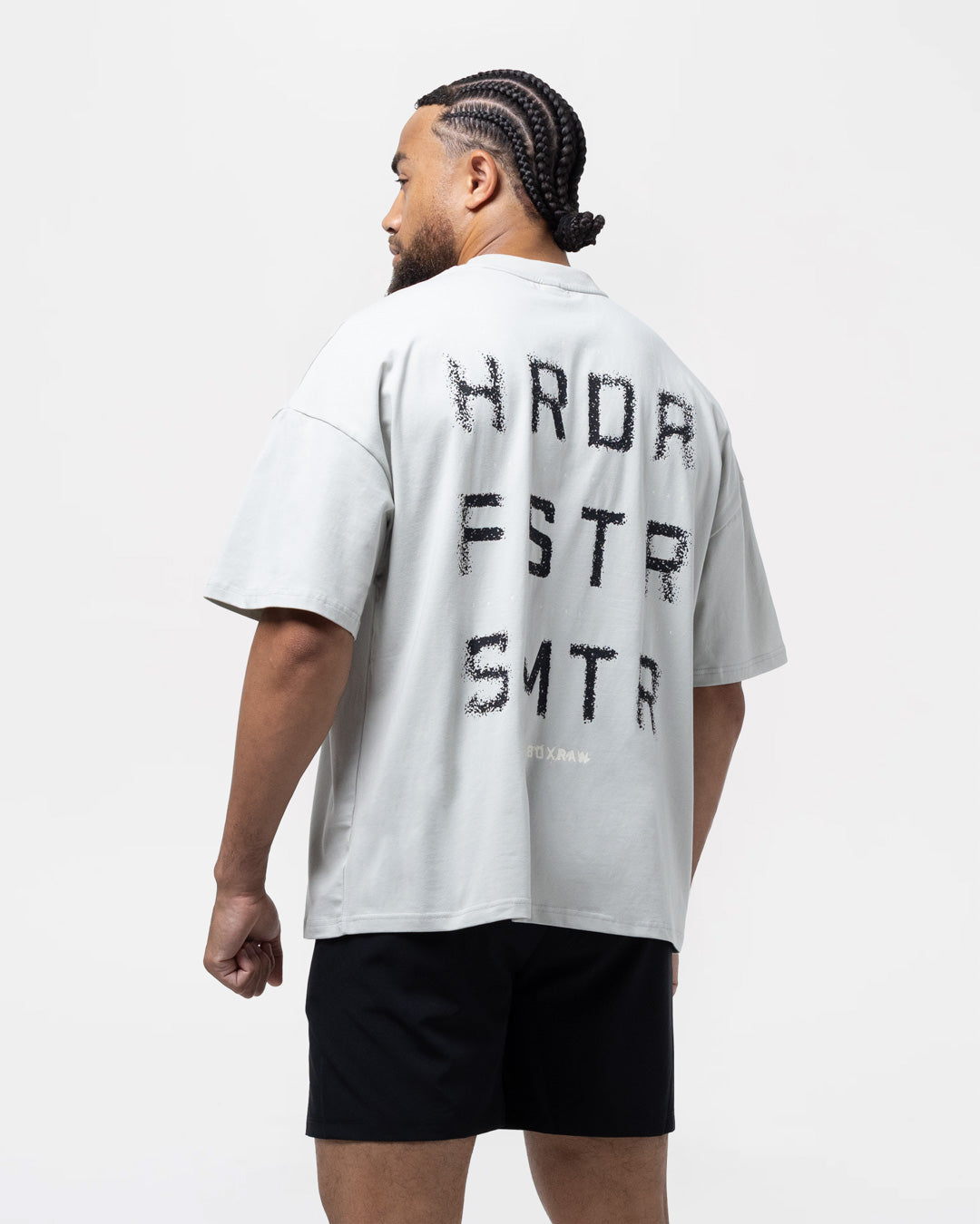 HRDR FSTR SMTR Oversized T-Shirt - Slate
