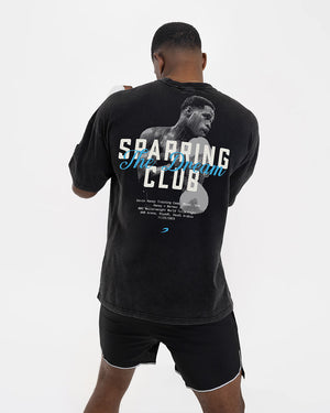 Haney x Sparring Club Oversized T-Shirt (Ltd. Edition) - Washed Black