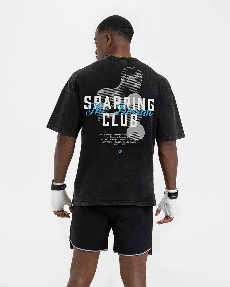Haney x Sparring Club Oversized T-Shirt (Ltd. Edition) - Washed Black