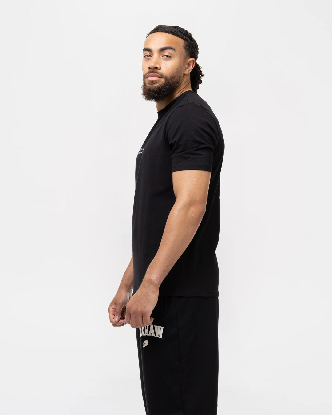 Chávez x BOXRAW Fighters Are Born T-Shirt - Black