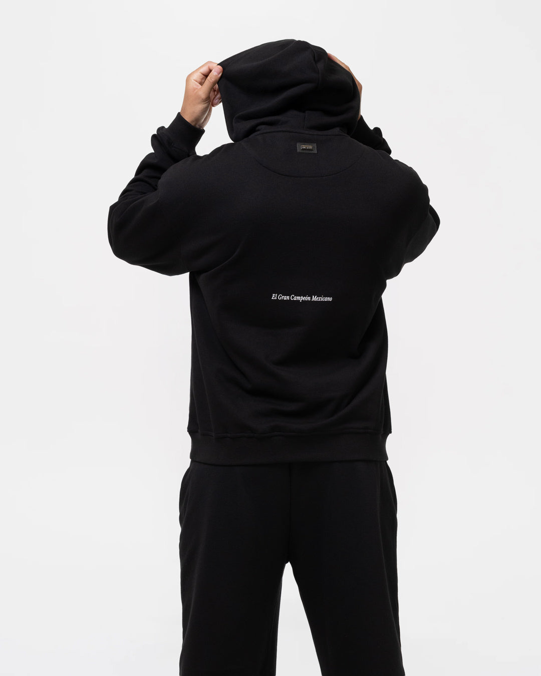 Chávez x BOXRAW Fighters Are Born Oversized Hoodie - Black