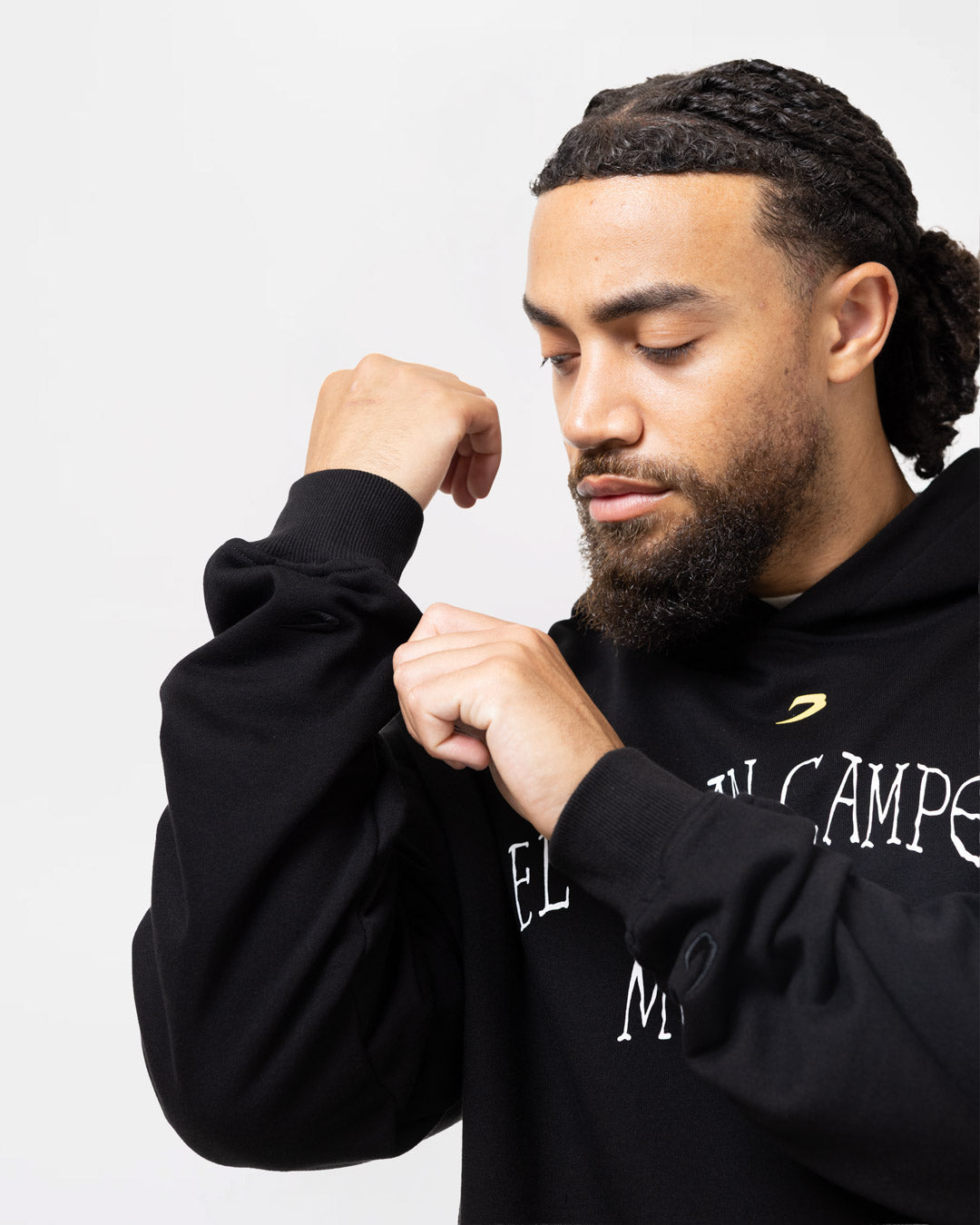 Chávez x BOXRAW Oversized Hoodie - Black