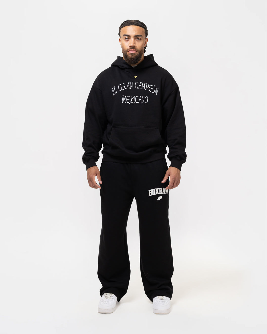 Chávez x BOXRAW Oversized Hoodie - Black