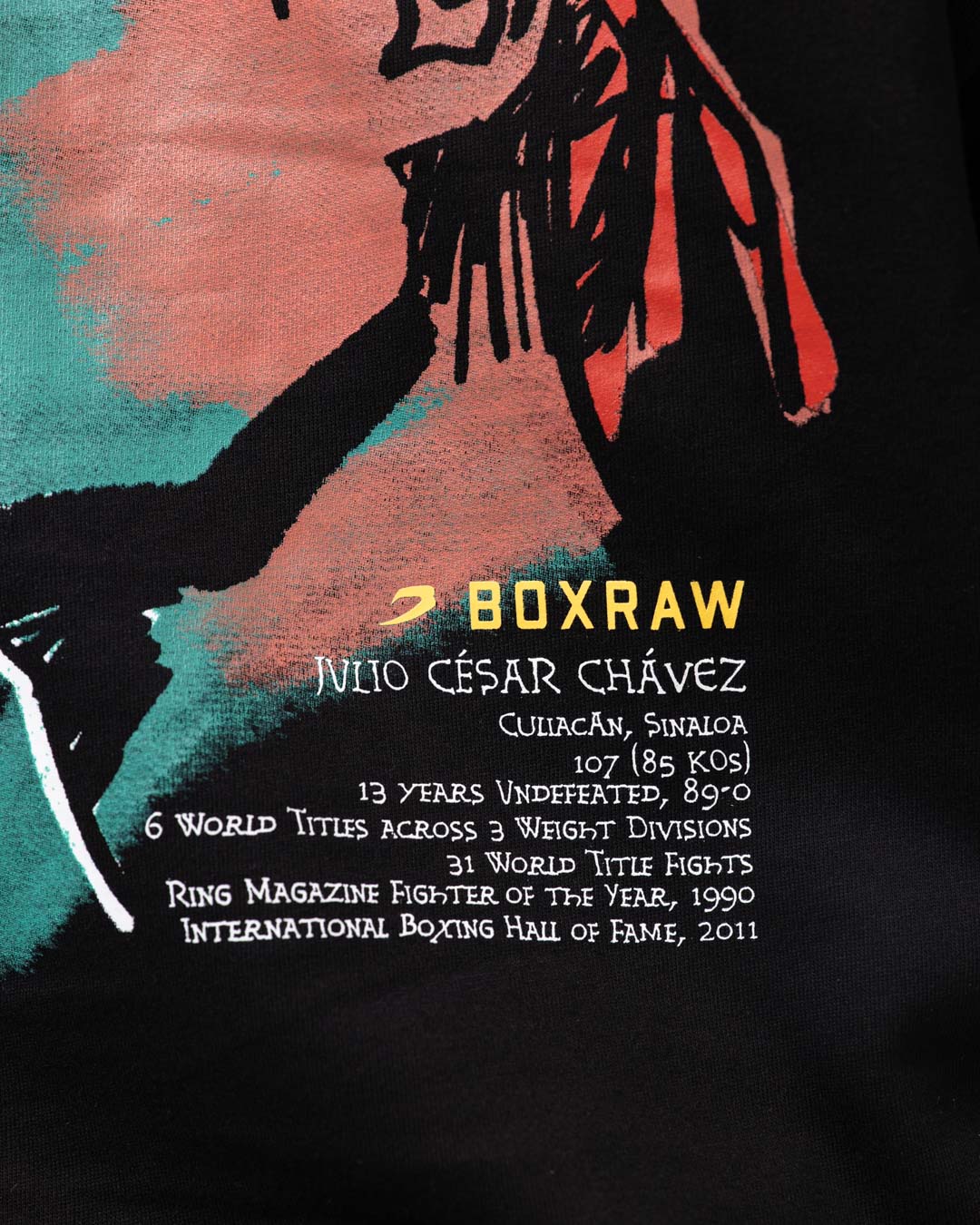 Chávez x BOXRAW Oversized Hoodie - Black