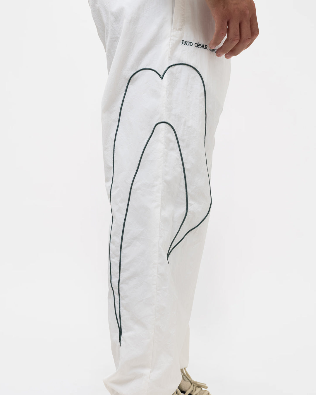 Chávez x BOXRAW Track Bottoms - White
