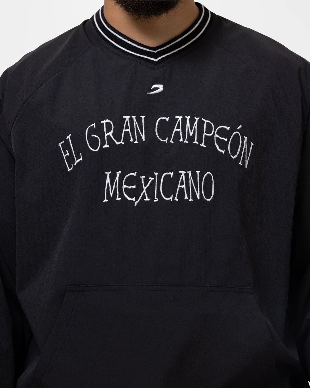 Chávez x BOXRAW Shell Sweatshirt - Black