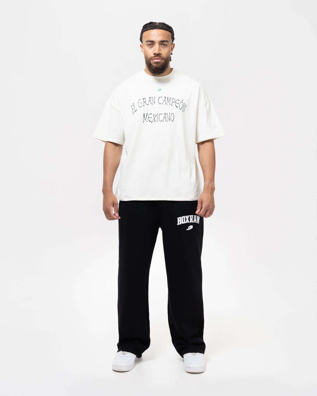 Chávez x BOXRAW Oversized T-Shirt - Beige