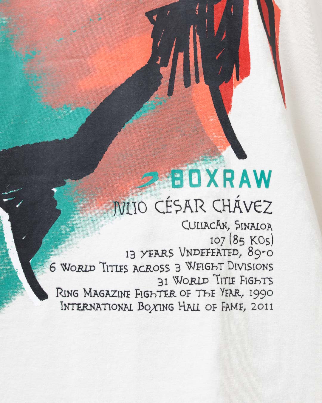 Chávez x BOXRAW Oversized T-Shirt - Beige