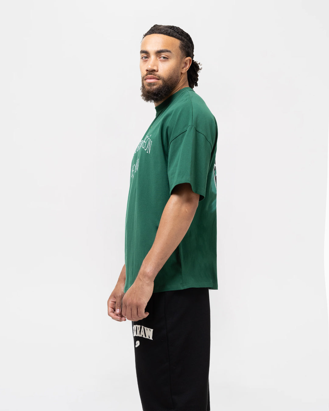 Chávez x BOXRAW Oversized T-Shirt - Green