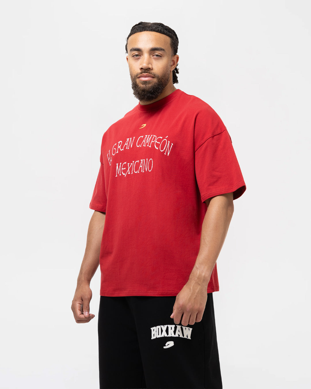 Chávez x BOXRAW Oversized T-Shirt - Red