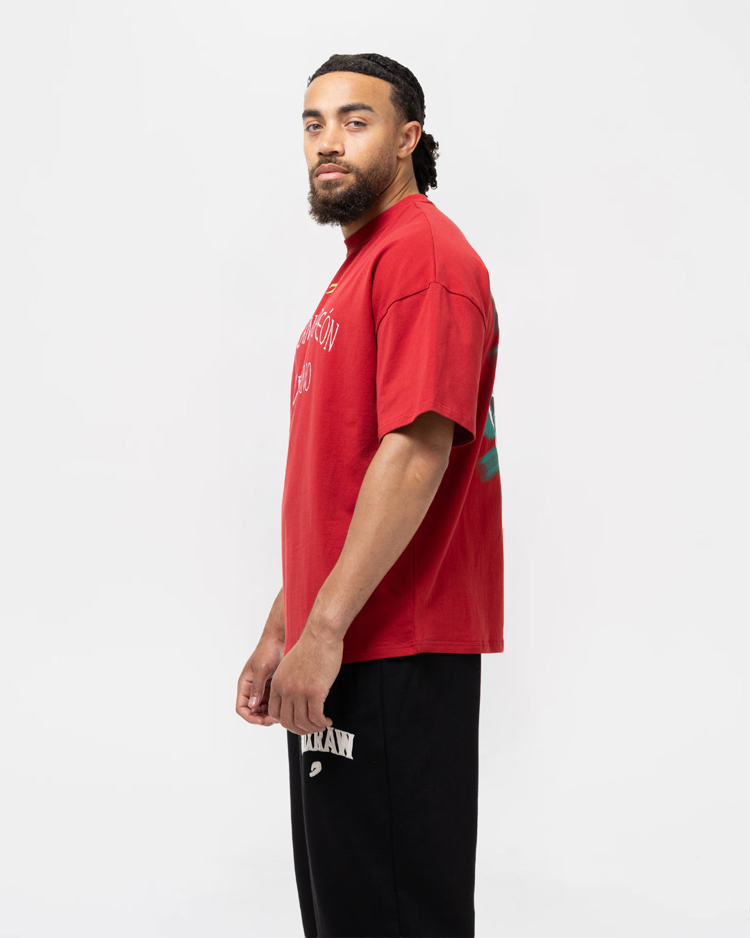Chávez x BOXRAW Oversized T-Shirt - Red
