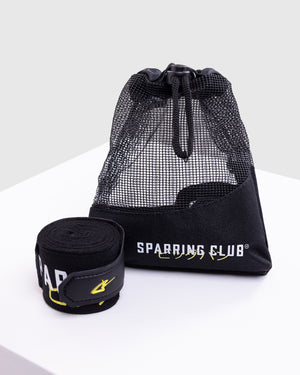 Nakatani x Sparring Club 4.5m Hand Wraps - Black