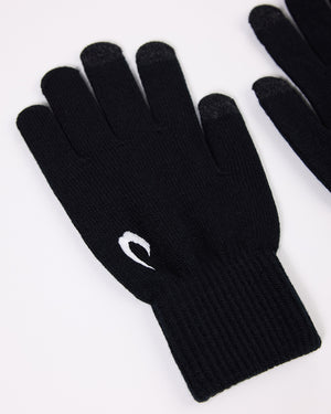 BOXRAW Knitted Gloves - Black