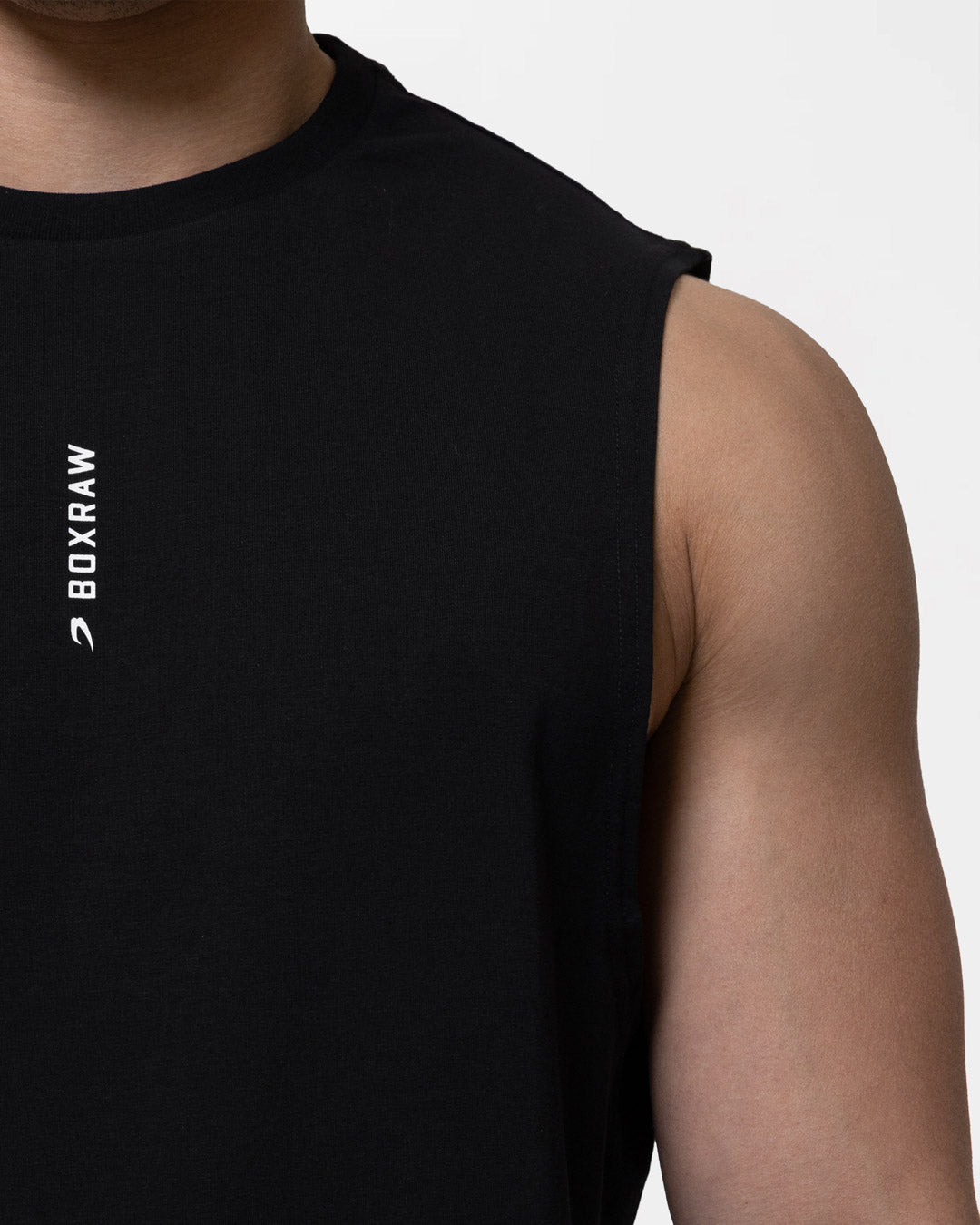 Lineal Muscle Tank - Black