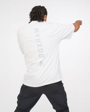 Lineal Oversized T-Shirt - White