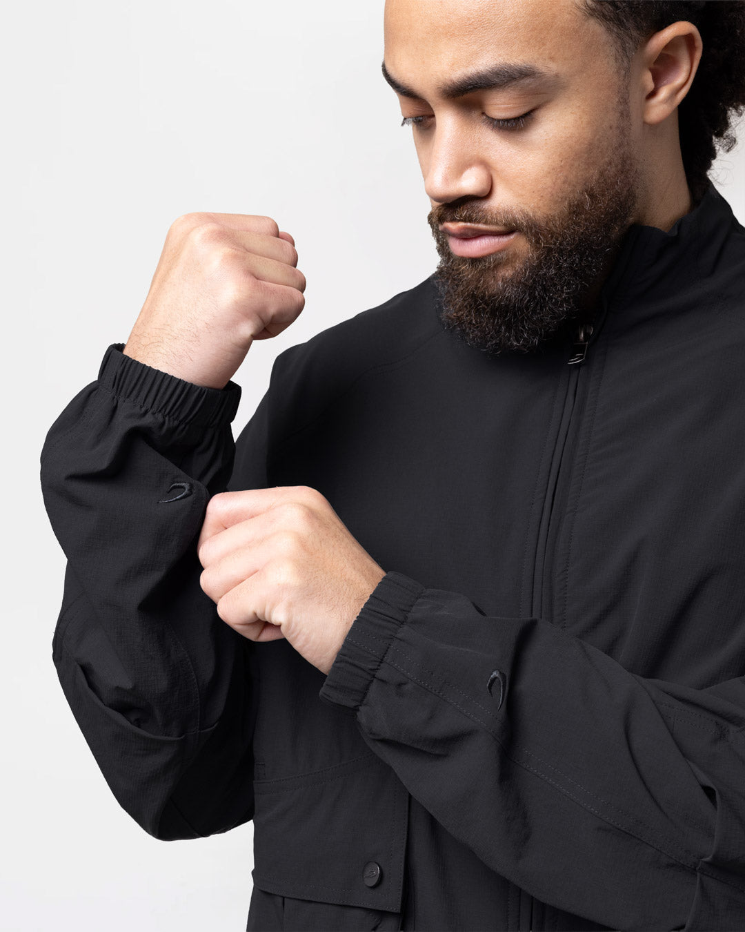 Benton Cargo Jacket - Black