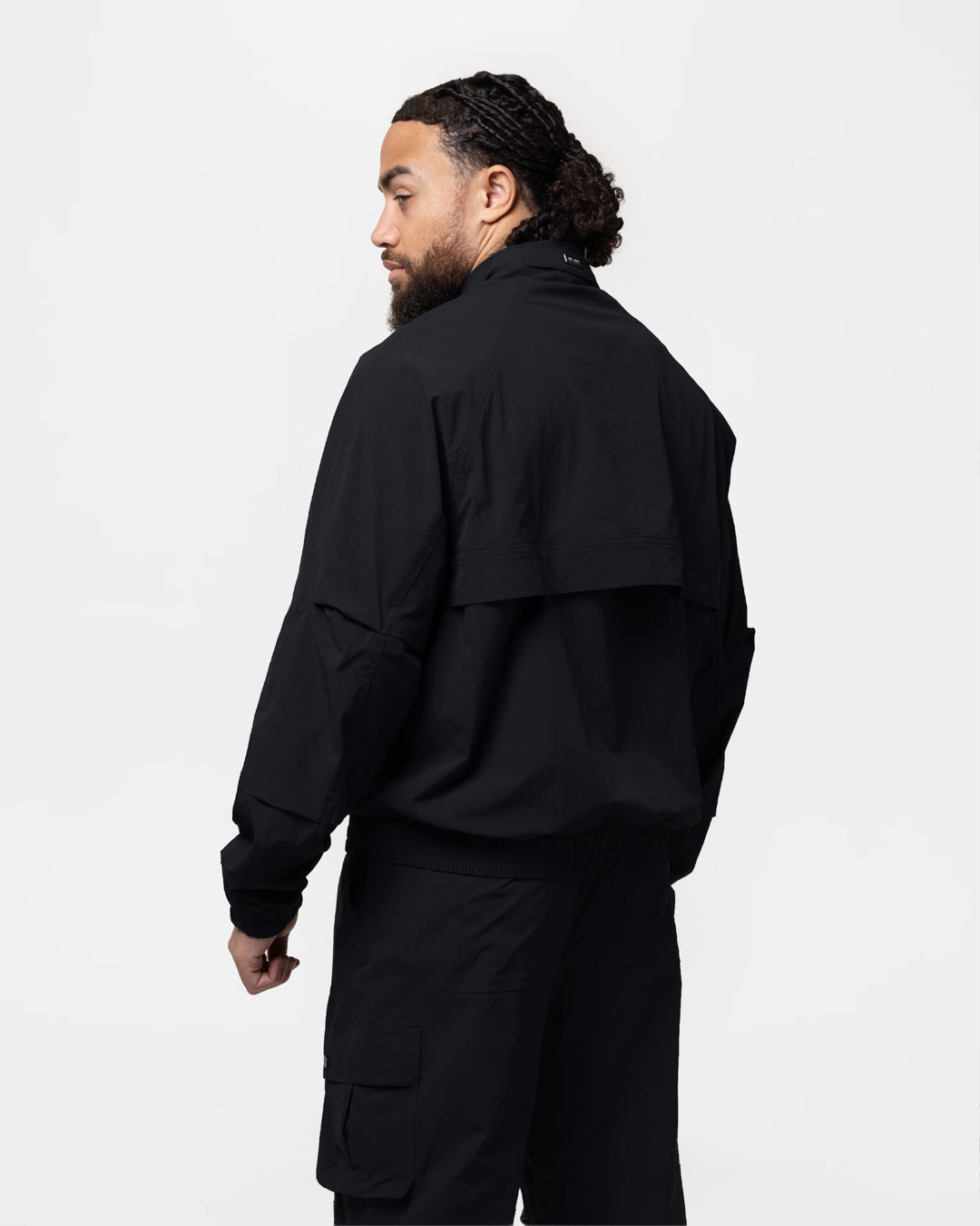 Benton Cargo Jacket - Black