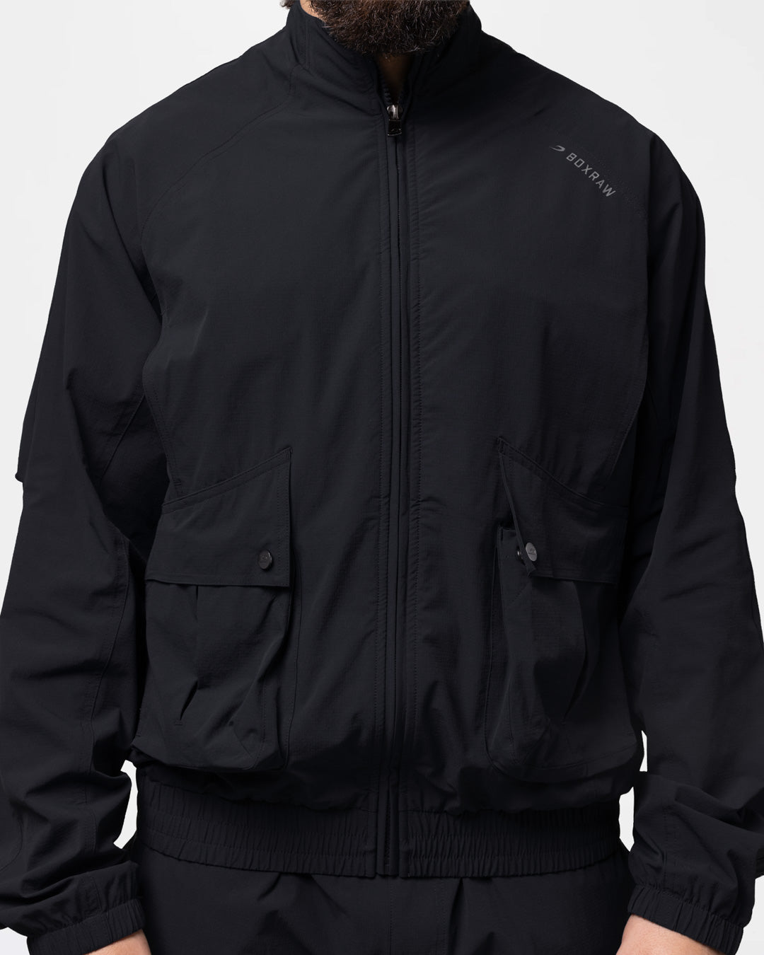 Benton Cargo Jacket - Black
