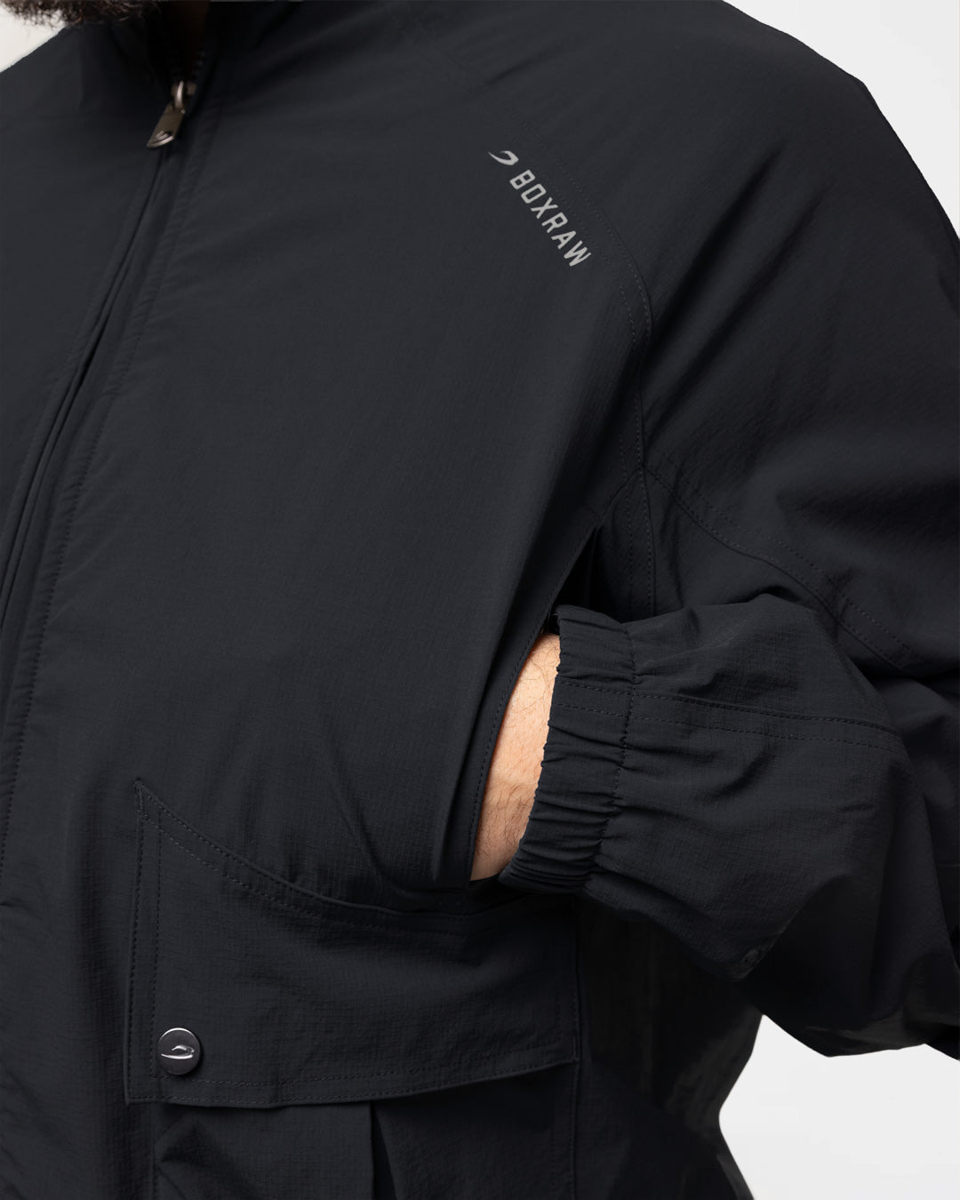 Benton Cargo Jacket - Black
