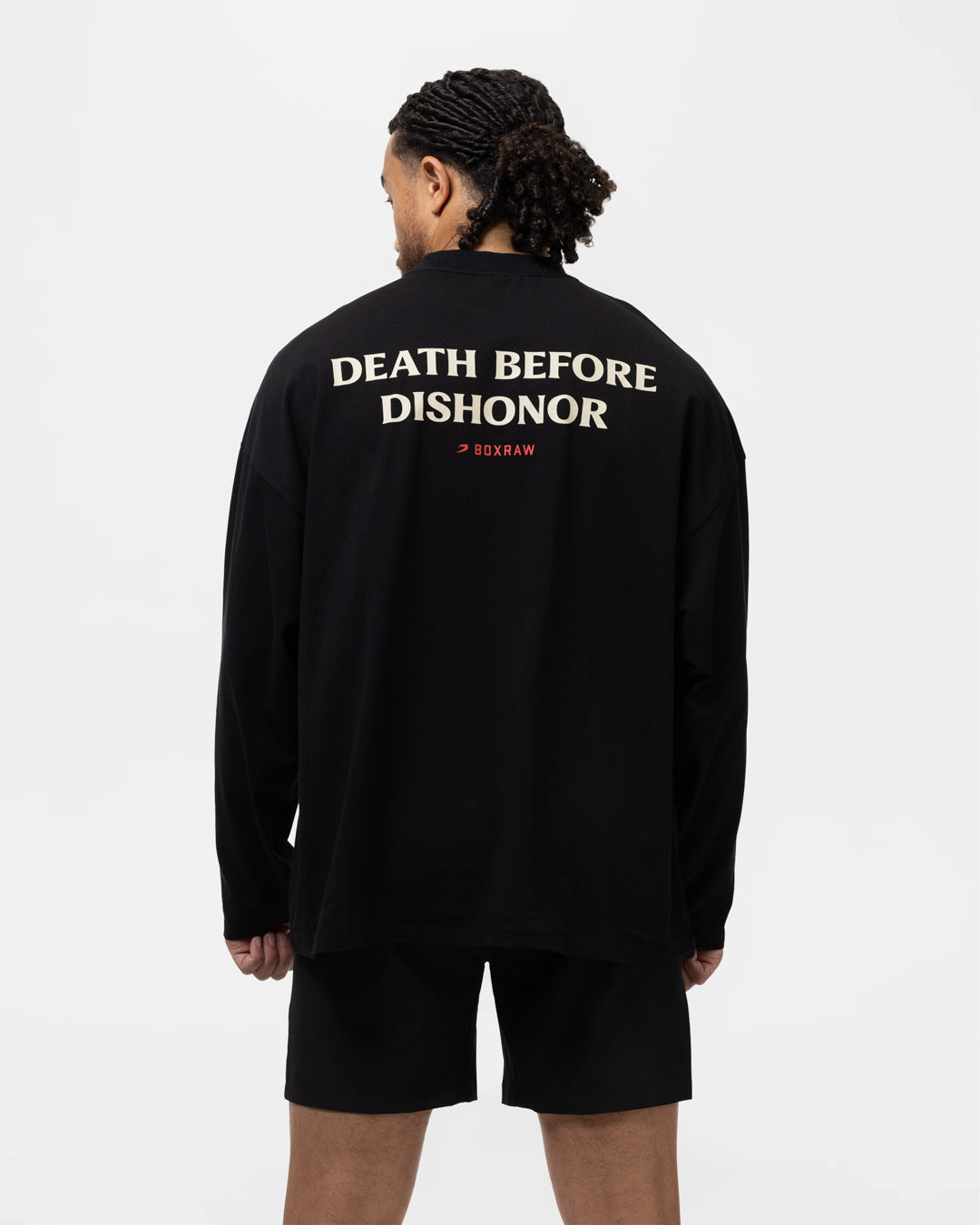 Death Before Dishonor Long Sleeve T-Shirt - Black