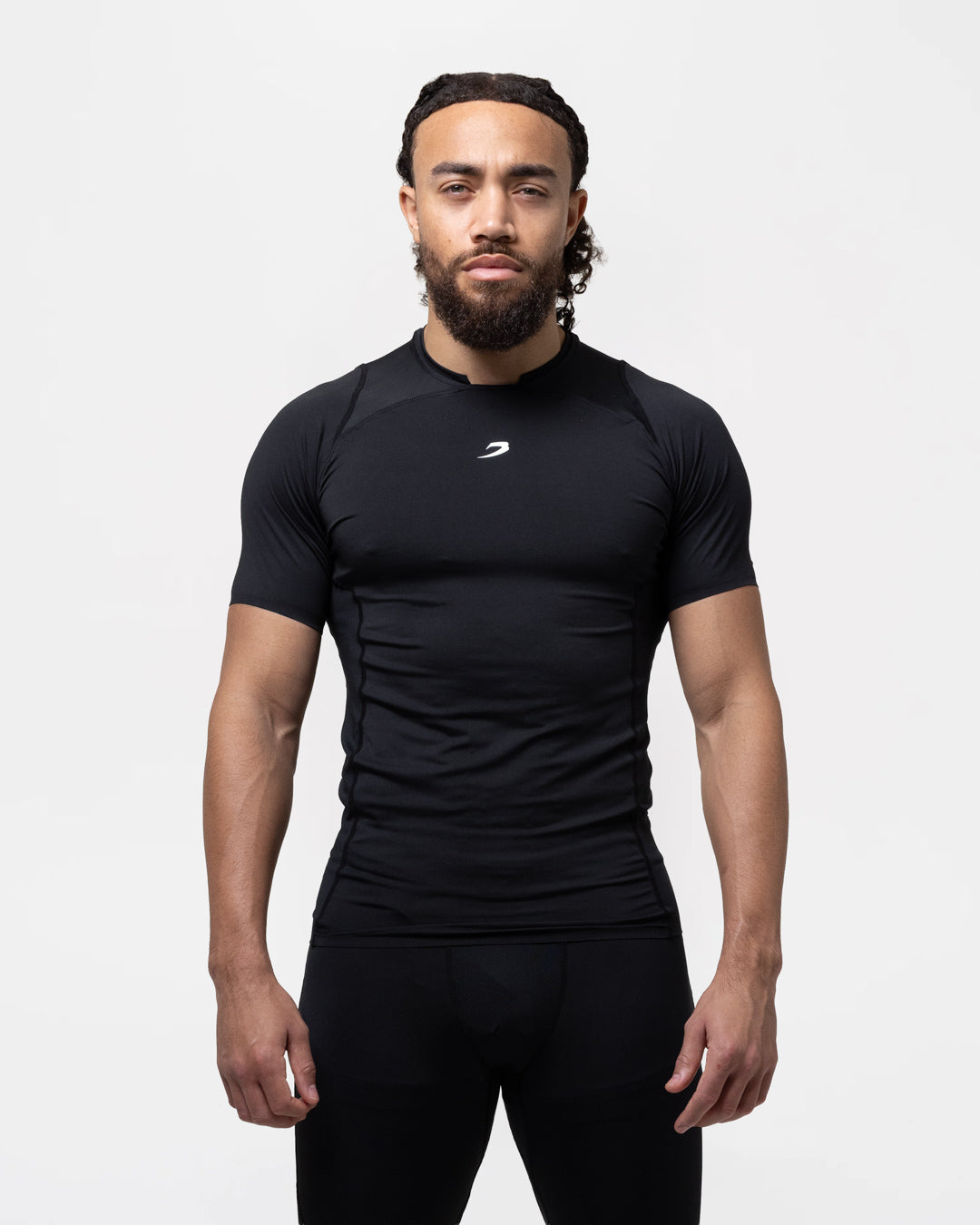 Saddler Compression T-Shirt - Black