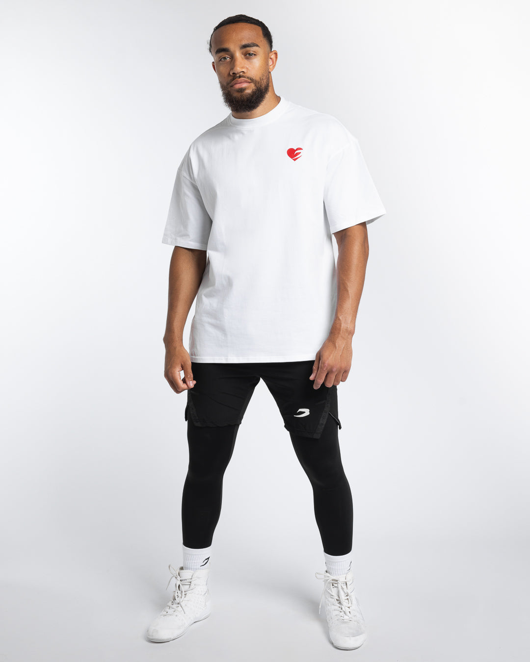 Boxing is Love Oversized T-Shirt - White | BOXRAW