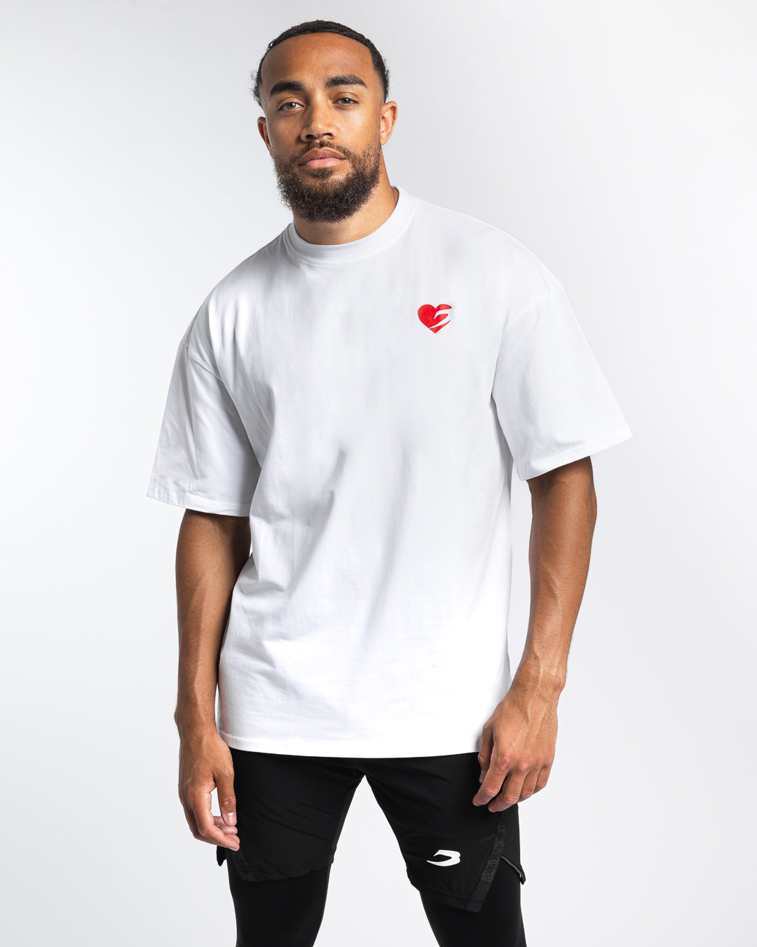 BOXRAW Tシャツ　新品　Sサイズ Boxing is Love Oversized T-Shirt - White | BOXRAW