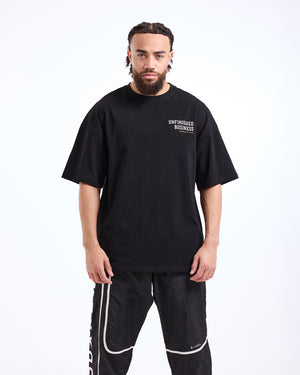 Bivol x BOXRAW Unfinished Business Oversized T-Shirt - Black