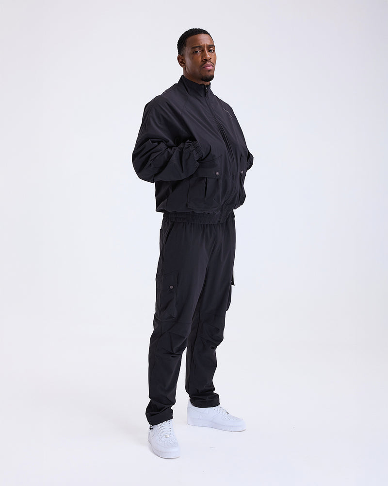Benton Cargo Jacket - Black