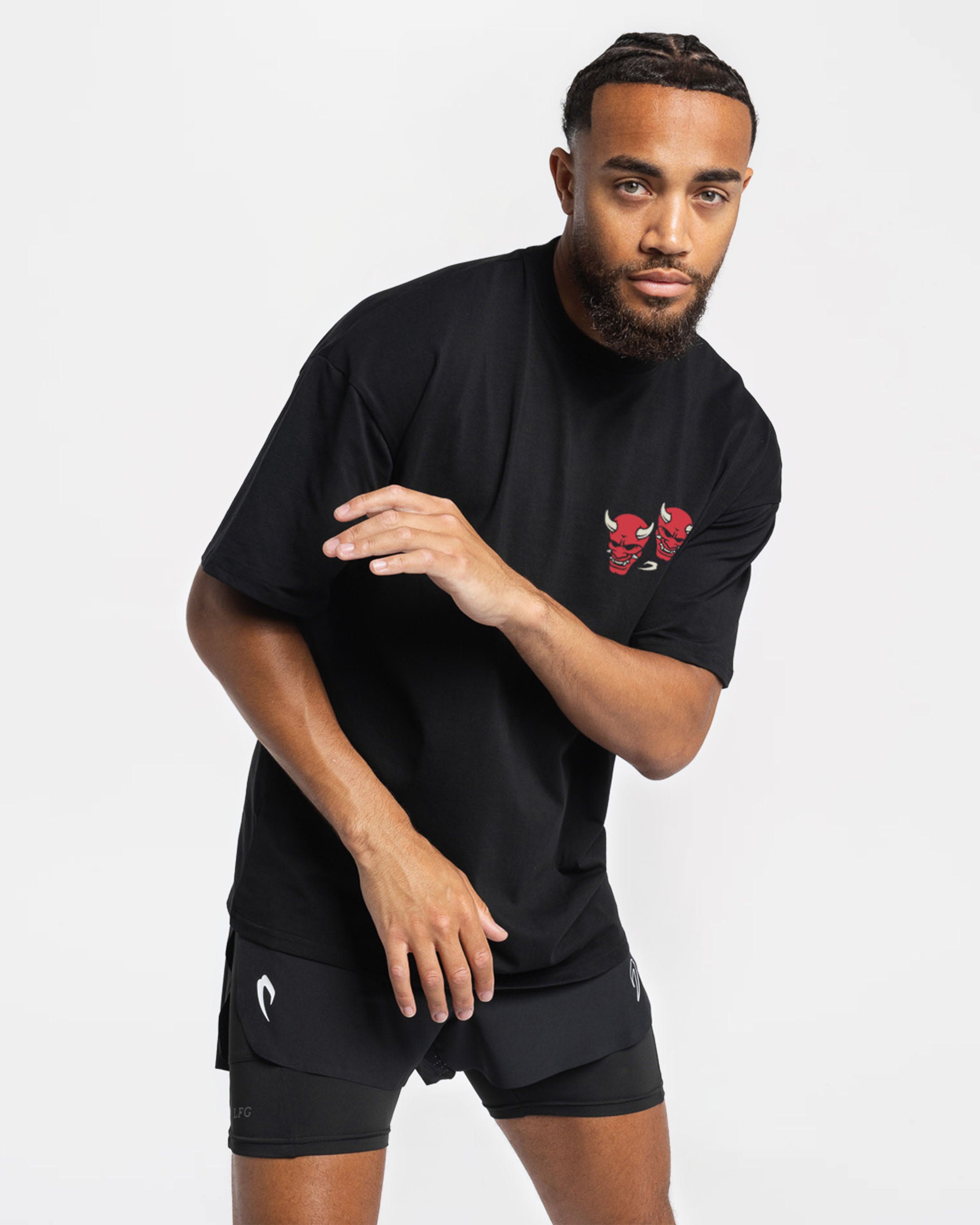 Death Before Dishonor Oversized T-Shirt - Black