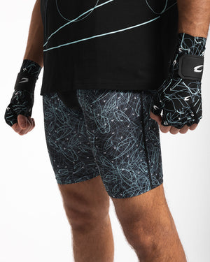 Disciplined Thought/Action Compression Shorts - Black