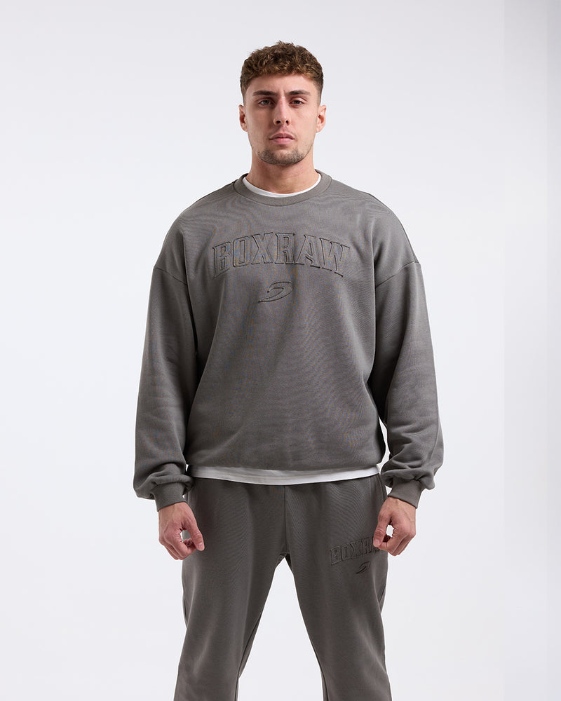 East Street Sweatshirt - Distressed Grey