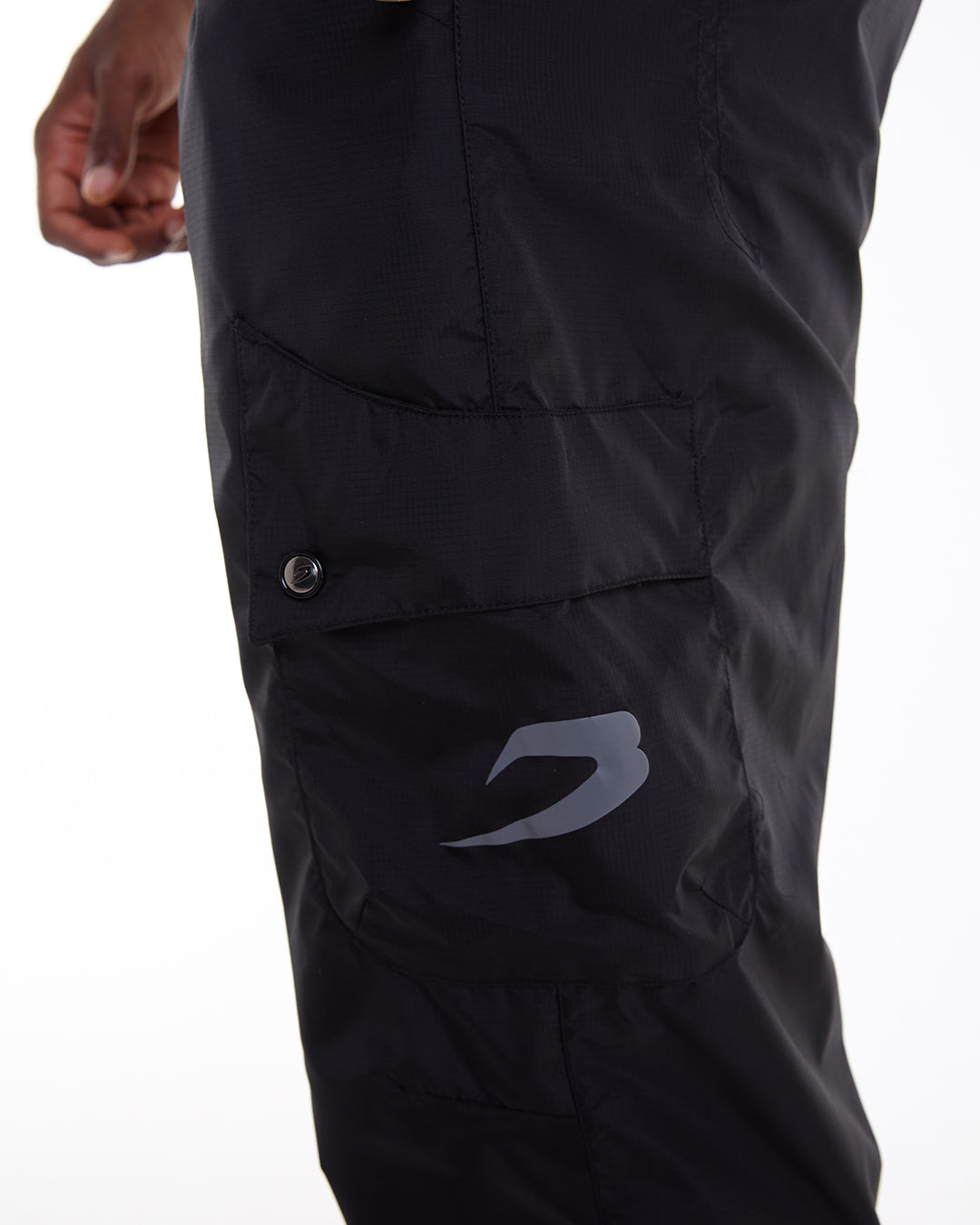 Men's Dundee Cargo Pants - Black | BOXRAW