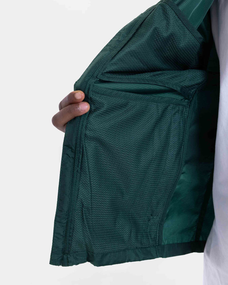 Dundee Windbreaker Jacket - Dark Green