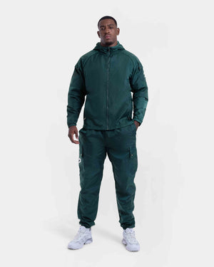 Dundee Windbreaker Jacket - Dark Green