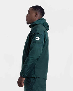 Dundee Windbreaker Jacket - Dark Green