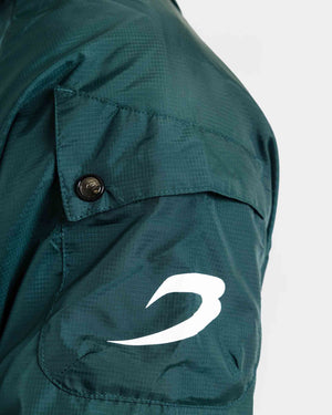 Dundee Windbreaker Jacket - Dark Green