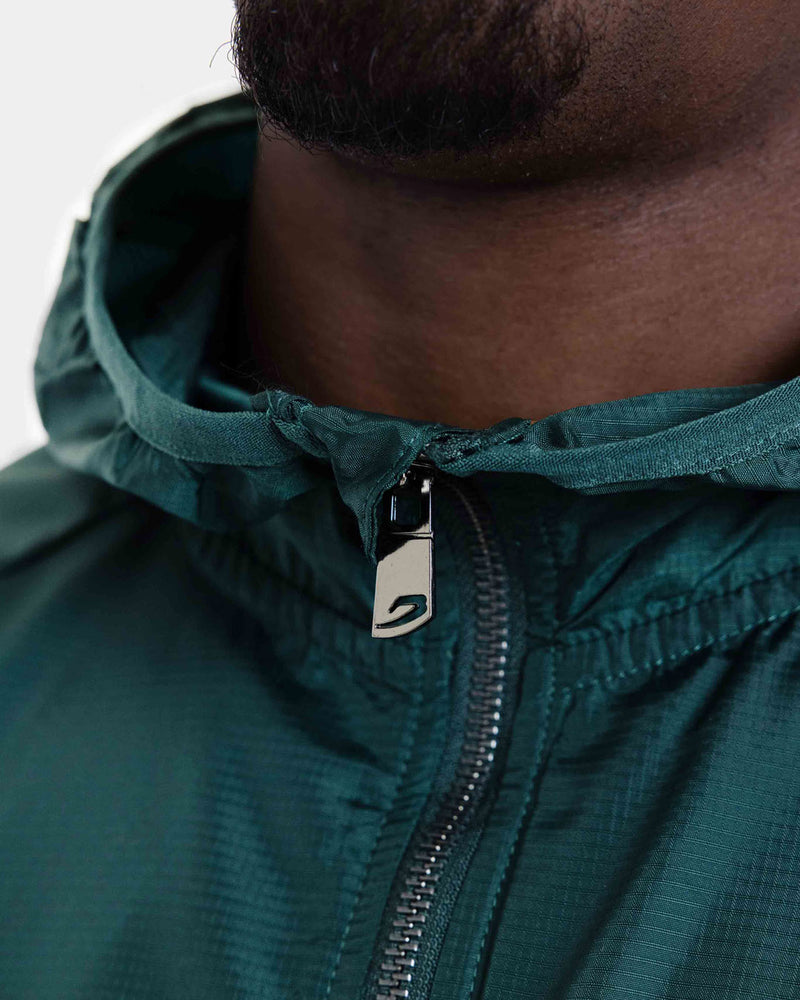 Dundee Windbreaker Jacket - Dark Green