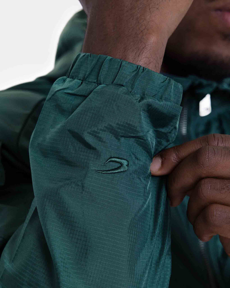 Dundee Windbreaker Jacket - Dark Green