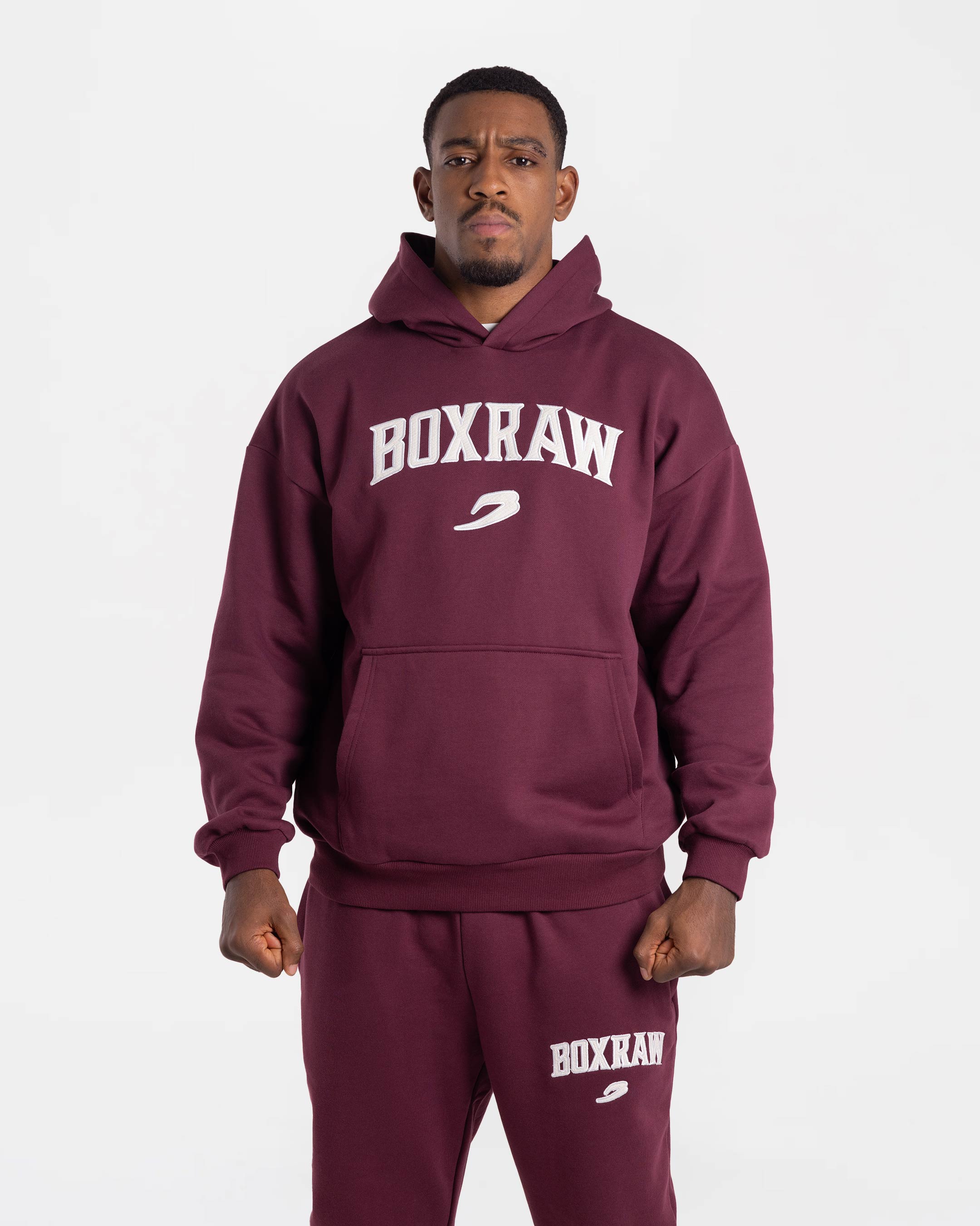 East Street Hoodie - Burgundy